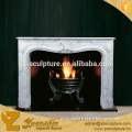 Luxury Marble Fireplace with Carvings for decoration